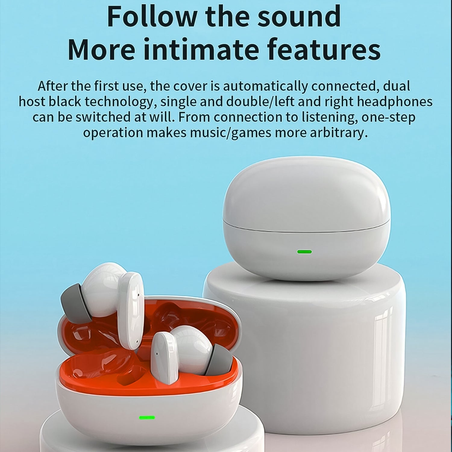 Bass-Boost True Wireless Earbuds Bass-Boost True Wireless Earbuds